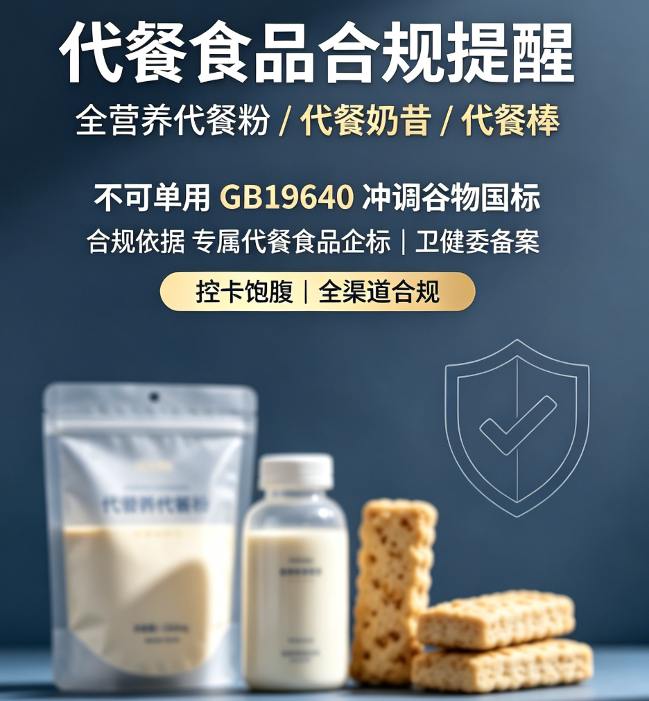 全营养代餐粉/代餐奶昔/代餐棒不可单用G